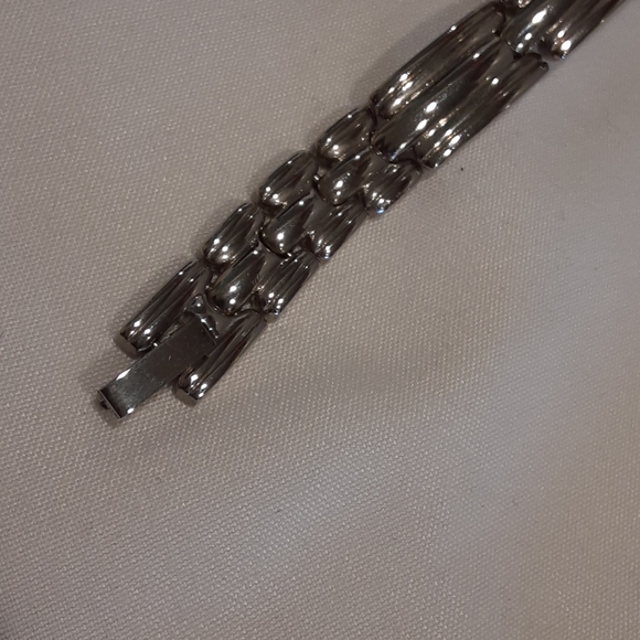 Silver Men's Bracelet - Picture 4 of 6